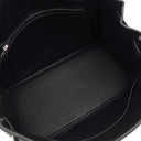 エルメス HERMES バーキン25 ブラック トゴ ハンドバッグ シルバー金具 新品 未使用 黒