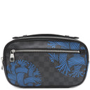 ルイヴィトン LOUIS VUITTON アンブレール N41708 ダミエグラフィット ダミエグラフィットキャンバス ボディバッグ シルバー金具 黒 ショルダー バムバッグ ロープ クリストファーネメス