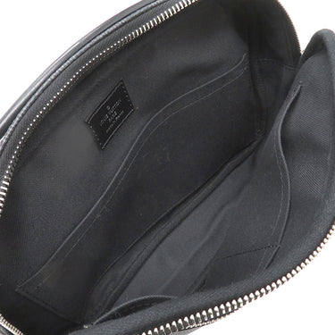 ルイヴィトン LOUIS VUITTON アンブレール N41708 ダミエグラフィット ダミエグラフィットキャンバス ボディバッグ シルバー金具 黒 ショルダー バムバッグ ロープ クリストファーネメス