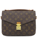 ルイヴィトン LOUIS VUITTON ポシェット メティス MM M44875 モノグラム モノグラムキャンバス 2WAYバッグ ゴールド金具 茶 ショルダーバッグ ハンドバッグ