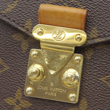 ルイヴィトン LOUIS VUITTON ポシェット メティス MM M44875 モノグラム モノグラムキャンバス 2WAYバッグ ゴールド金具 茶 ショルダーバッグ ハンドバッグ