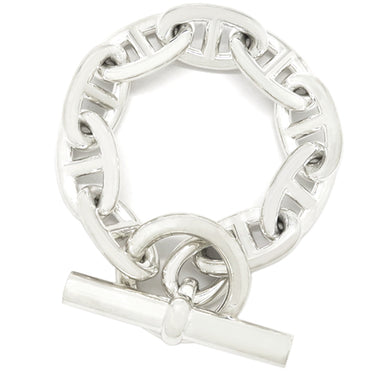 エルメス HERMES シェーヌダンクル TGM シルバー シルバー925 ブレスレット 9コマ スターリングシルバー SV925