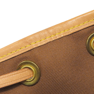 ルイヴィトン LOUIS VUITTON モンスリ MM M51136 モノグラム モノグラムキャンバス リュック・デイパック ゴールド金具 茶 バッグパック