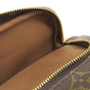 ルイヴィトン LOUIS VUITTON モンスリ MM M51136 モノグラム モノグラムキャンバス リュック・デイパック ゴールド金具 茶 バッグパック