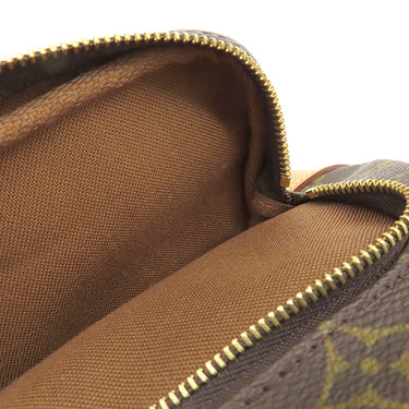 ルイヴィトン LOUIS VUITTON モンスリ MM M51136 モノグラム モノグラムキャンバス リュック・デイパック ゴールド金具 茶 バッグパック