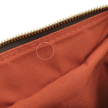 ルイヴィトン LOUIS VUITTON ナヴィグリオ N45255 ダミエエベヌ ダミエキャンバス ショルダーバッグ ゴールド金具 茶 斜め掛け 肩掛け