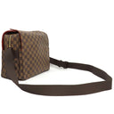 ルイヴィトン LOUIS VUITTON ナヴィグリオ N45255 ダミエエベヌ ダミエキャンバス ショルダーバッグ ゴールド金具 茶 斜め掛け 肩掛け