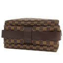 ルイヴィトン LOUIS VUITTON ナヴィグリオ N45255 ダミエエベヌ ダミエキャンバス ショルダーバッグ ゴールド金具 茶 斜め掛け 肩掛け