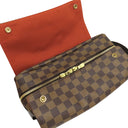 ルイヴィトン LOUIS VUITTON ナヴィグリオ N45255 ダミエエベヌ ダミエキャンバス ショルダーバッグ ゴールド金具 茶 斜め掛け 肩掛け