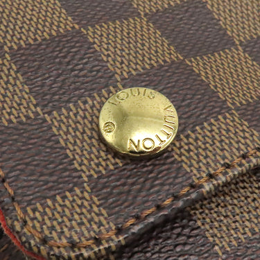 ルイヴィトン LOUIS VUITTON ナヴィグリオ N45255 ダミエエベヌ ダミエキャンバス ショルダーバッグ ゴールド金具 茶 斜め掛け 肩掛け