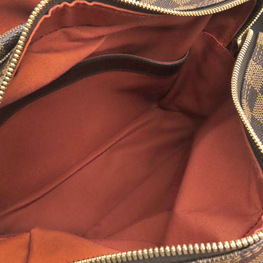 ルイヴィトン LOUIS VUITTON ナヴィグリオ N45255 ダミエエベヌ ダミエキャンバス ショルダーバッグ ゴールド金具 茶 斜め掛け 肩掛け