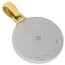 ブルガリ BVLGARI ホロスコープ 1Pダイヤ イエローゴールド×ステンレスシルバー K18YG ステンレス ダイヤモンド ペンダントトップ 回転式 星座