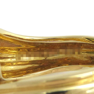 ブシュロン BOUCHERON グリーン トルマリンリング イエローゴールド K18YG グリーン トルマリン リング 指輪 750AU 13号