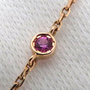 ルイヴィトン LOUIS VUITTON スターブロッサム BB Q03099 ピンクゴールド K18PG ピンクサファイヤ マザーオブパール ネックレス AU750 ローズゴールド LIMITED EDITION