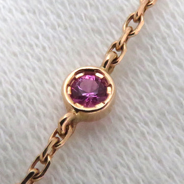 ルイヴィトン LOUIS VUITTON スターブロッサム BB Q03099 ピンクゴールド K18PG ピンクサファイヤ マザーオブパール ネックレス AU750 ローズゴールド LIMITED EDITION