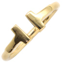 ティファニー Tiffany & Co Tワイヤー イエローゴールド K18YG リング 指輪 Au750 18K 18金 8.5号