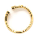 ティファニー Tiffany & Co Tワイヤー イエローゴールド K18YG リング 指輪 Au750 18K 18金 8.5号