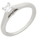 カルティエ Cartier ソリテール N4222245 プラチナシルバー Pt950 ダイヤモンド #45(JP5) リング 指輪 1粒 1石 5号