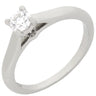 カルティエ Cartier ソリテール N4222245 プラチナシルバー Pt950 ダイヤモンド #45(JP5) リング 指輪 1粒 1石 5号