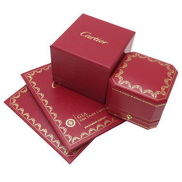 カルティエ Cartier ソリテール N4222245 プラチナシルバー Pt950 ダイヤモンド #45(JP5) リング 指輪 1粒 1石 5号