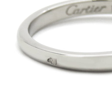 カルティエ Cartier ソリテール N4222245 プラチナシルバー Pt950 ダイヤモンド #45(JP5) リング 指輪 1粒 1石 5号