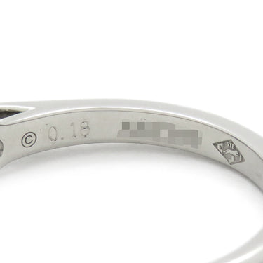 カルティエ Cartier ソリテール N4222245 プラチナシルバー Pt950 ダイヤモンド #45(JP5) リング 指輪 1粒 1石 5号