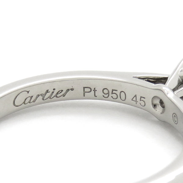 カルティエ Cartier ソリテール N4222245 プラチナシルバー