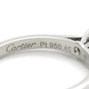 カルティエ Cartier ソリテール N4222245 プラチナシルバー Pt950 ダイヤモンド #45(JP5) リング 指輪 1粒 1石 5号