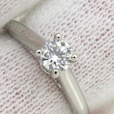 カルティエ Cartier ソリテール N4222245 プラチナシルバー Pt950 ダイヤモンド #45(JP5) リング 指輪 1粒 1石 5号