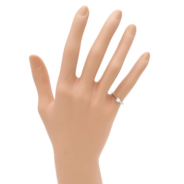 カルティエ Cartier ソリテール N4222245 プラチナシルバー Pt950 ダイヤモンド #45(JP5) リング 指輪 1粒 1石 5号
