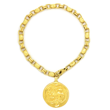 ピアジェ PIAGET ハンスエルニ コイン イエローゴールド K18YG K24YG(コイン) ブレスレット 750AU K999.9(コイン)