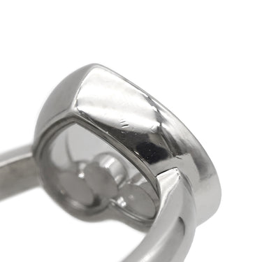 ショパール CHOPARD ハッピーダイヤモンド アイコン 82A611 ホワイトゴールド K18WG ダイヤモンド リング 指輪 Au750 18K ムービングダイヤ 3P ハート 9号