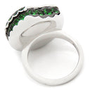 ブシュロン BOUCHERON タンタシオン マカロン JAL00294 ホワイトゴールド K18WG ツァボライト #50(JP10) リング 指輪 18K 750 18金  10号