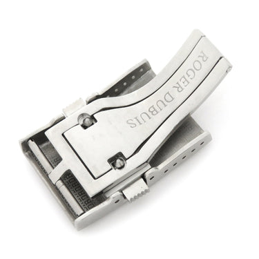 ロジェデュブイ ROGER DUBUIS 純正 イージーダイバー用 シルバー ステンレススチール 腕時計パーツ 22mm幅対応 Dバックル SS ステンレス スチール シルバー 銀