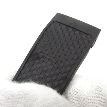 IWC IWC アクアタイマー用 ラバーバンド ブラック ラバー ステンレススチール 腕時計パーツ 純正 替え ベルト ストラップ 純正SS製尾錠付き 22mm ブラック 黒