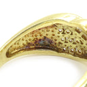 ノンブランド NON BRAND ダイヤリング イエローゴールド K18YG ダイヤモンド リング 指輪 12.5号