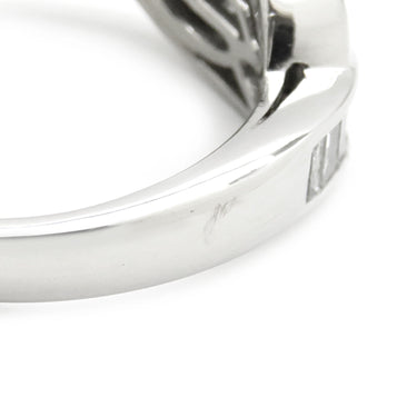 ノンブランド NON BRAND ダイヤリング プラチナシルバー Pt900 ダイヤモンド リング 指輪 14号