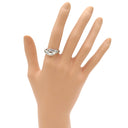 ノンブランド NON BRAND ダイヤリング プラチナシルバー Pt900 ダイヤモンド リング 指輪 14号