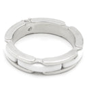 シャネル CHANEL シャネル ウルトラリング ホワイトXホワイトゴールド K18WG セラミック ダイヤモンド T52(JP12) リング 指輪 白 18K AU750 11.5号