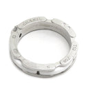 シャネル CHANEL シャネル ウルトラリング ホワイトXホワイトゴールド K18WG セラミック ダイヤモンド T52(JP12) リング 指輪 白 18K AU750 11.5号