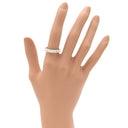 シャネル CHANEL シャネル ウルトラリング ホワイトXホワイトゴールド K18WG セラミック ダイヤモンド T52(JP12) リング 指輪 白 18K AU750 11.5号