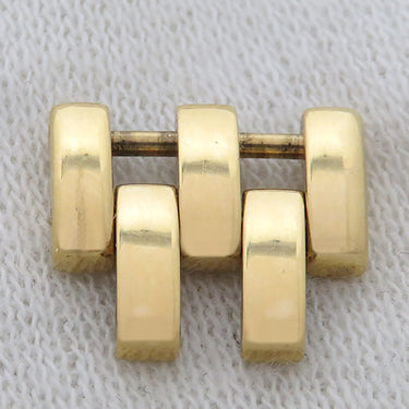 カルティエ Cartier 純正 パンテール SM用 コマ イエローゴールド K18YG 腕時計パーツ 1コマ K18YG 駒 5連 バネ棒 ベルト ブレス 替え 12mm イエローゴールド