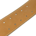 エルメス HERMES ホースバックル ブラック×ゴールド ボックスカーフ ヴォーガリバー ベルト ゴールド金具 リバーシブル 黒 茶 ヴィンテージ ダブルホール