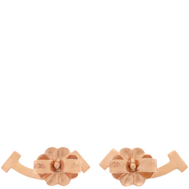 ティファニー Tiffany & Co Ｔスマイル ローズゴールド K18PG ピアス ピンクゴールド 750PG 18金