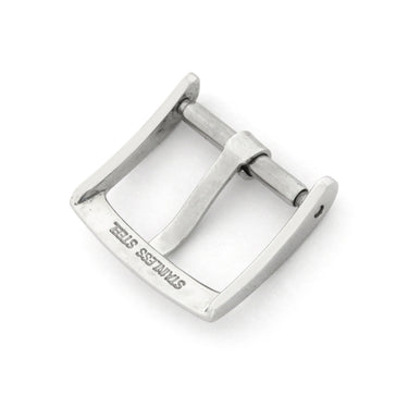 ブルガリ BVLGARI 純正 シルバー ステンレススチール 腕時計パーツ 尾錠 14mm幅対応 ステンレス スチール SS ピンバックル パーツ 替え 予備 スペア 部品 シルバー