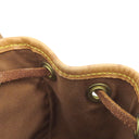 ルイヴィトン LOUIS VUITTON ミニ モンスリ M51137 モノグラム モノグラムキャンバス リュック・デイパック ゴールド金具 茶 バックパック