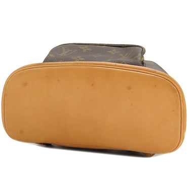 ルイヴィトン LOUIS VUITTON ミニ モンスリ M51137 モノグラム モノグラムキャンバス リュック・デイパック ゴールド金具 茶 バックパック