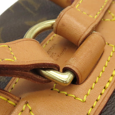 ルイヴィトン LOUIS VUITTON ミニ モンスリ M51137 モノグラム モノグラムキャンバス リュック・デイパック ゴールド金具 茶 バックパック