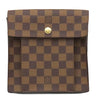 ルイヴィトン LOUIS VUITTON ピムリコ N45272 ダミエエベヌ ダミエキャンバス ショルダーバッグ ゴールド金具 茶