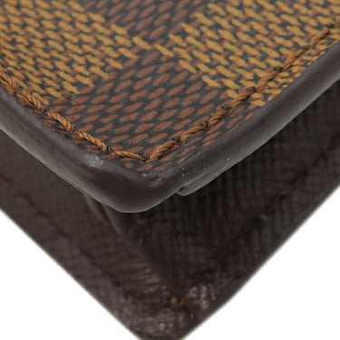 ルイヴィトン LOUIS VUITTON ピムリコ N45272 ダミエエベヌ ダミエキャンバス ショルダーバッグ ゴールド金具 茶